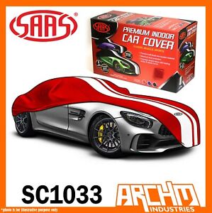 SAAS Indoor Show Car Cover x-Large suits Holden VY VZ VE VF Commodore Red 5.7m