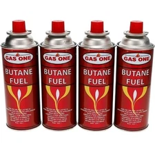 GasOne Butane Fuel Canister (4pack)