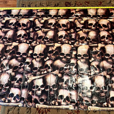 Halloween Skulls Wall Backdrop 108" x 48" Photos, Wall Cover, Tablecloth 3D