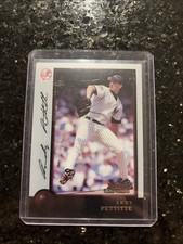 1998 BOWMAN CHROME #3 ANDY PETTITTE 