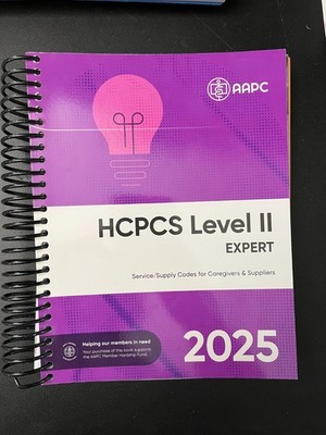 HCPCS Level II Expert 2025