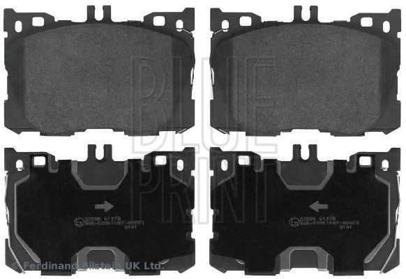 Brake Pads Set fits MERCEDES GLC220D C253, X253 2.0D Front 19 to 23 OM654.920 - Image 27