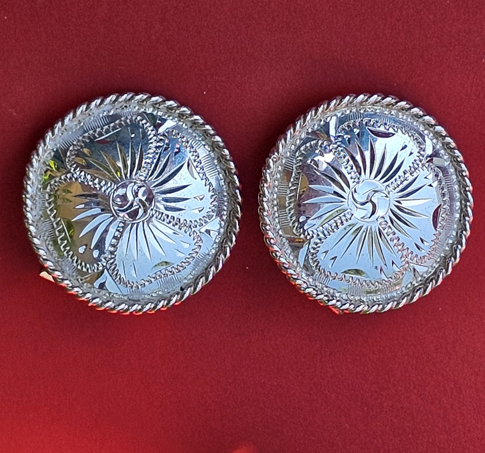 Marked Fleming  Solid 925 Sterling Silver Men's C… - image 1