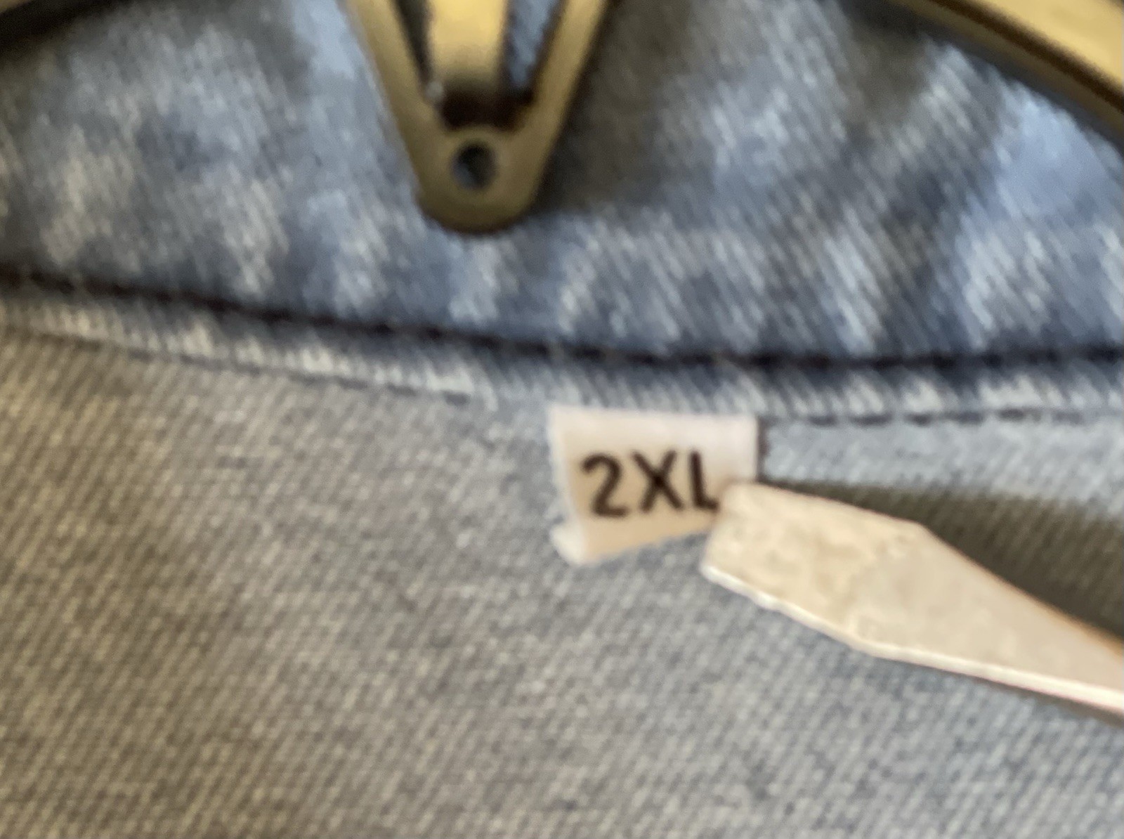 Y2K Composition Plus 2X Denim Pullover Shirt Shac… - image 12