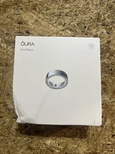 Oura Ring Gen 4, Silver, Size 10 Brand New