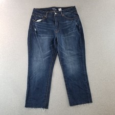 Time and Tru Jeans Womens Sz 14 High Rise Dark Wash Normcore Cute Trendy Stylish