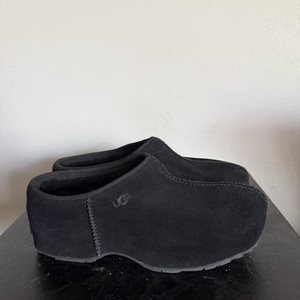 UGG Cottage Clog Slip On Shoes Black Suede Leather Women’s Size 8 UGG® Cottage Clog (Women) | Nordstromrack main image 2