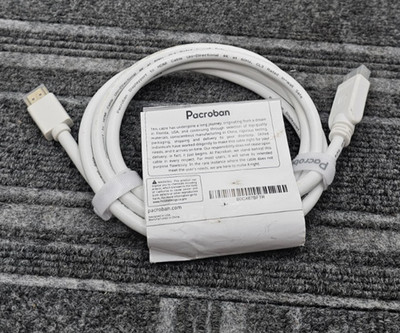 (QTY 5) Pacroban DisplayPort (Source) to HDMI (Display) Cable 4K 60Hz Cord