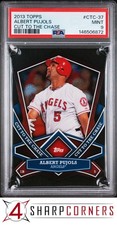 2013 TOPPS CUT TO THE CHASE #CTC-37 ALBERT PUJOLS PSA 9