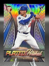 Topps Pristine 2025 Dalton Rushing Dodgers Plated & Polished Refractor RC PP-30