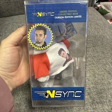  NSYNC Limited Edition Collectible Bear CHRIS KIRKPATRICK No Strings Attached