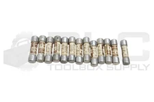 LOT OF 13 BUSSMANN KTK 6 FAST ACTING FUSE 6A 600VAC