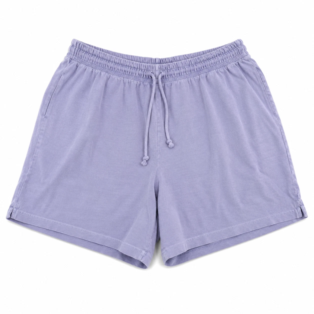 L.L.Bean Women’s XL 100% Linen Shorts Light Blue Pull On Elastic Waist