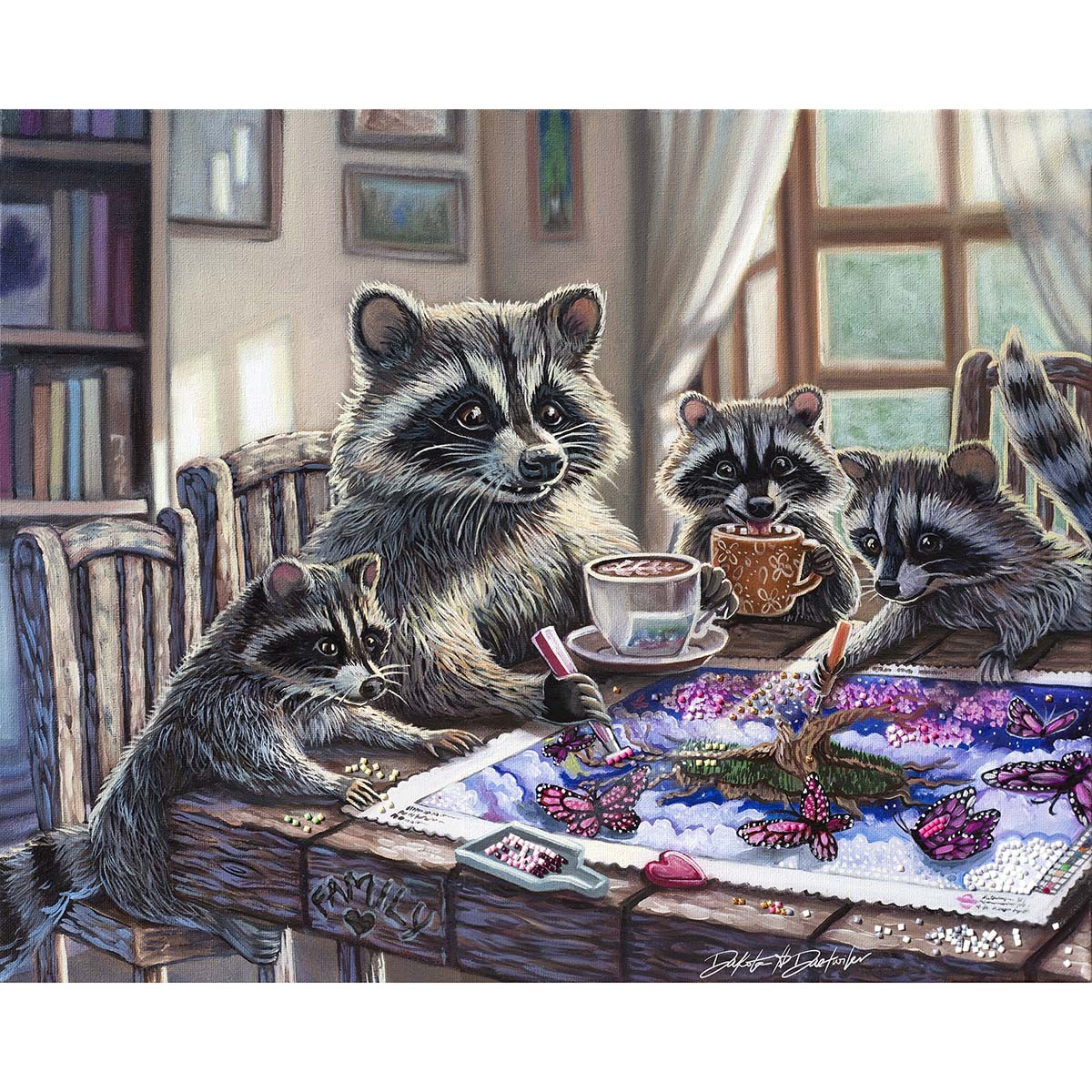 Diamond Art Club Family Time Diamond Painting