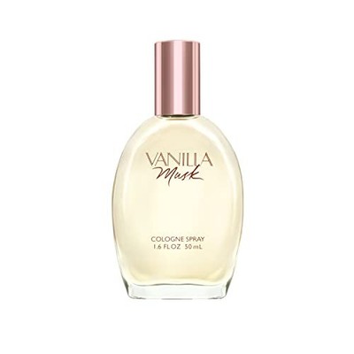 Vanilla Musk Cologne Spray, Perfume, Warm and Cozy Natural Vanilla 1.6fl oz