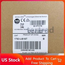 New Factory Sealed AB 1783-US16T Stratix2000 Switch Unmanaged 16Port US Free Tax