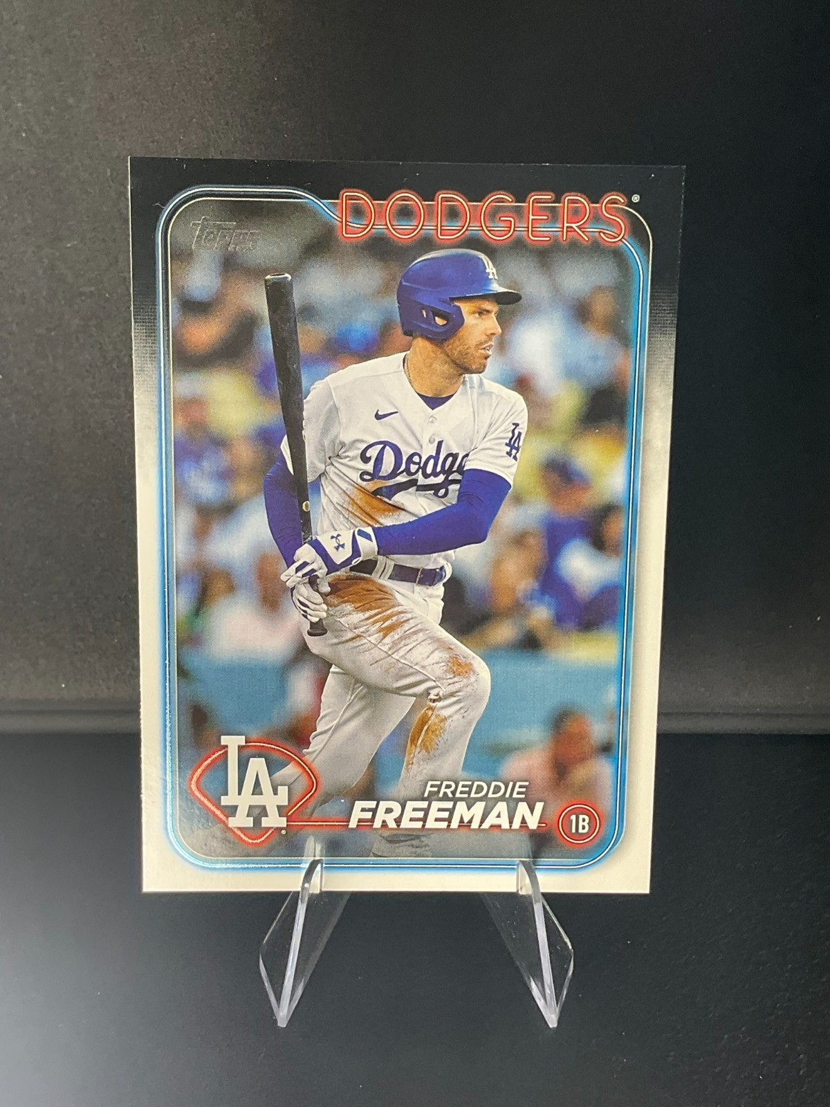 2024 Topps #102 FREDDIE FREEMAN WORLD SERIES GOAT Los Angeles Dodgers 🔥
