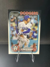 2024 Topps #102 FREDDIE FREEMAN WORLD SERIES GOAT Los Angeles Dodgers 🔥
