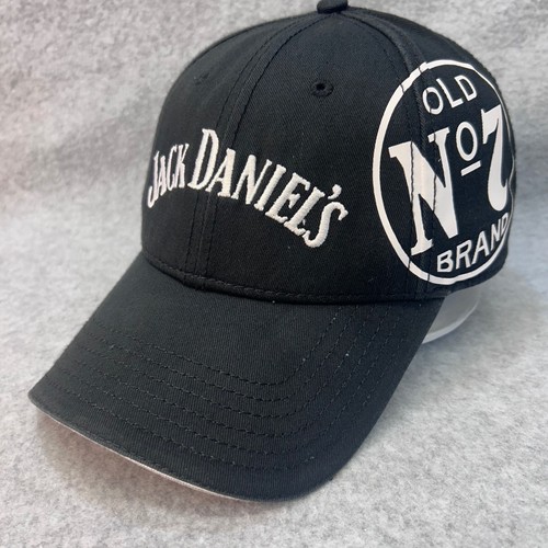 Jack Daniels Old No. 7 Mens Black Jack Daniels Baseball Cap Adjustable OSFM