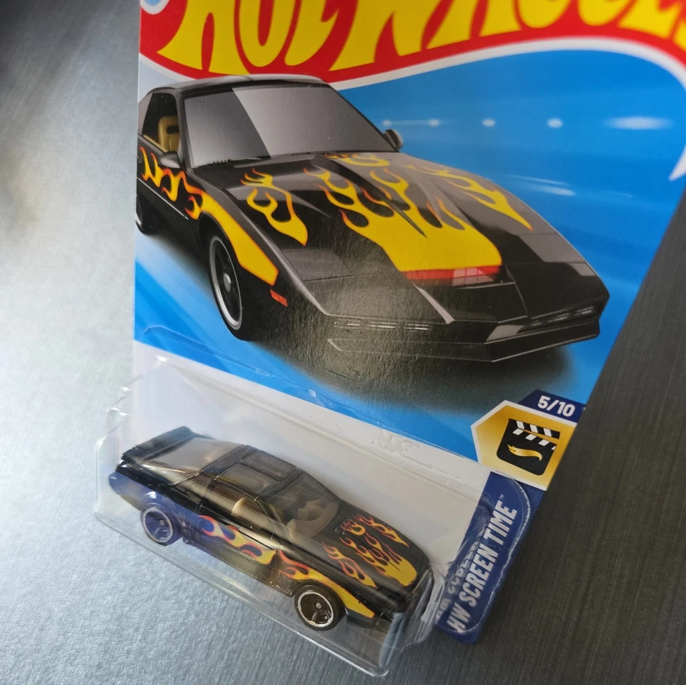 Hot Wheels 2025 K.I.T.T. Рыцарь всадник с пламенем KITT HW экран время длинная карта - Изображение 4 из 4