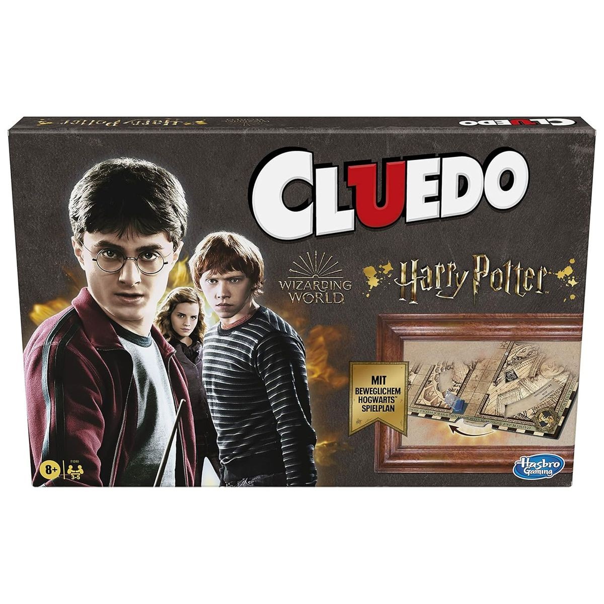 Hasbro - Hasbro Gaming - Harry Potter - Wizarding World - Cluedo, Detektivspiel