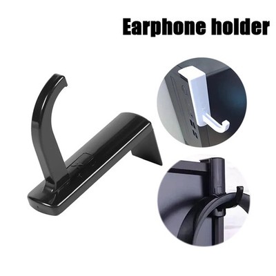 Universal Kopfhörer Halter Wand PC Monitor Ständer Zubehör Schwarz Weiß