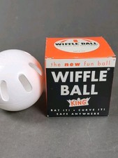 Wiffle Ball King Vintage Regulation Soft Ball Original Box USA Made