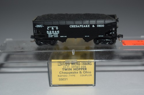Tolva doble bahía escala N Kadee 55031 Chesapeake y Ohio 33' C52944 | Zustand: Used