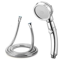 GENMAIGOU Modern 3-Setting Detachable Shower Head with 59-Inch Hose, High...