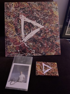 Ed Sheeran Play - Teddy s Vinyl Breakfast Alt Cover LP + cassette + signed photo