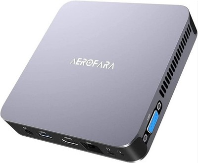 Mini PC Intel N5105 8GB RAM 256GB SSD WLAN HDMI VGA Windows 11 Pro