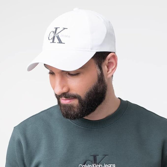 Calvin Klein Monogram Snapback Cap Adjustable Log… - image 6