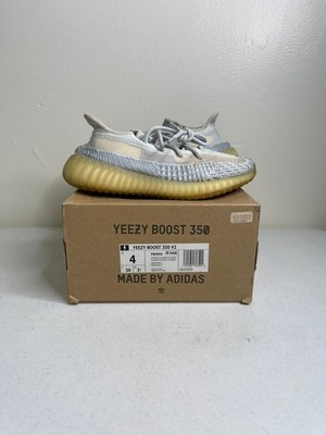 Size 4 - adidas Yeezy Boost 350 V2 Cloud White (Non-Reflective)