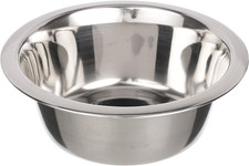 1.5 Cup 12 Oz. Stainless Steel Dog Bowls, 1 Single Neater Feeder Bowl Cat/Sm