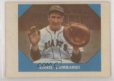 1960 Fleer Baseball Greats Ernie Lombardi #17 HOF pp8