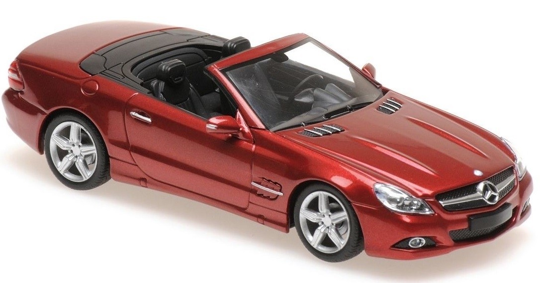 Voiture miniature Mercedes Benz Classe SL 2008 pour décoration bureau