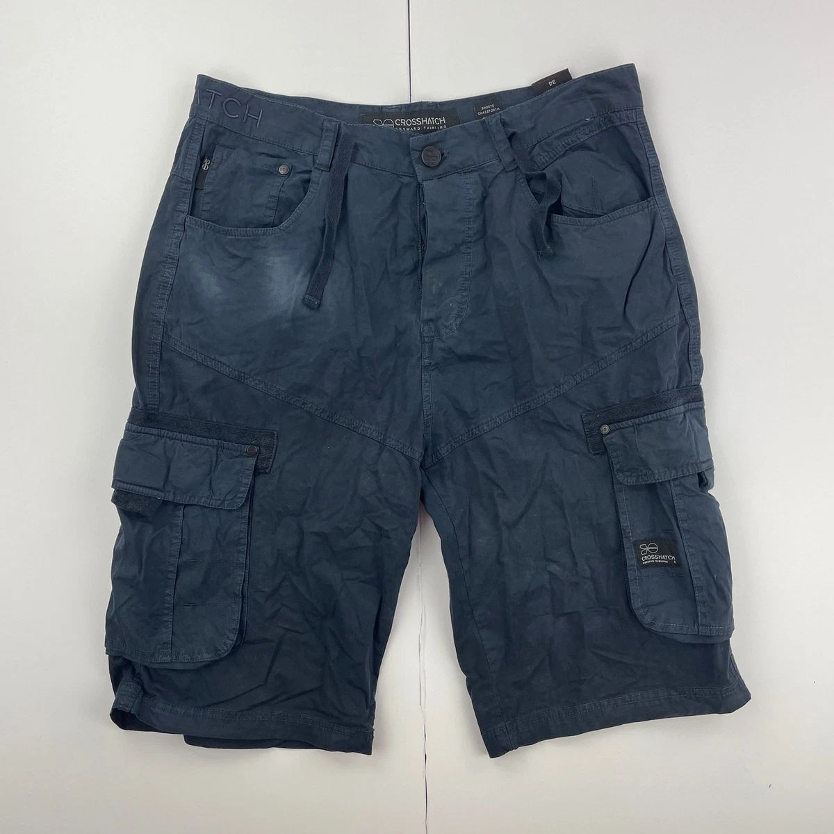 Estate 2023 Nuovi Pantaloncini Da Uomo Di Lusso Stile Coreano Streetwear Jeans Corti Con Tasche Grandi Firmate Pantaloncini Di Jeans Casual Cargo - Foto 7