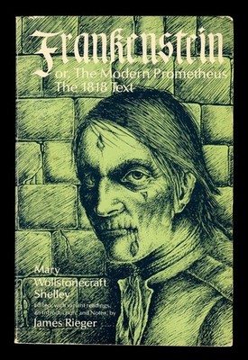 Frankenstein or The Modern Prometheus The 1818 Text Paperback Mary Shelley Novel