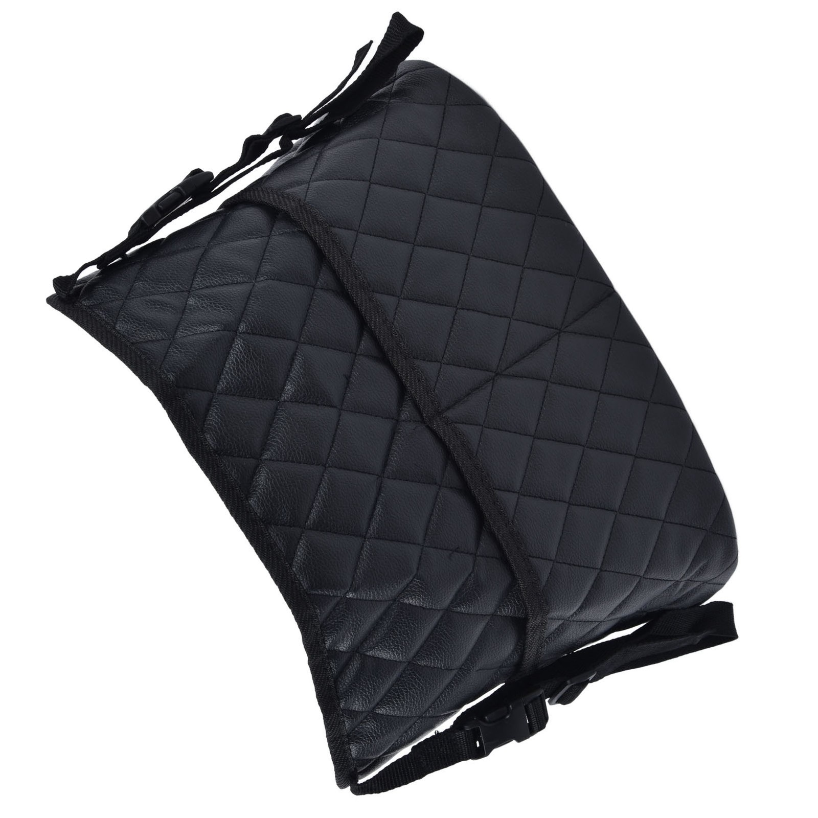 AU Rhombus Hanging Car Net Pocket Large Capacity Car Storage Bag Bag Net Ba