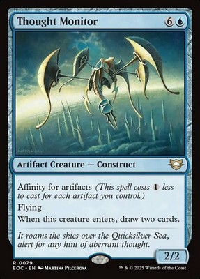 x1 Thought Monitor R MTG Commander: Edge of Eternities M/NM, English