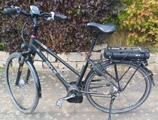 e bike Damen Mittelmotor Bosch 36 V Akku 400 Wh Rahmenhöhe 48 cm anthrazit matt 