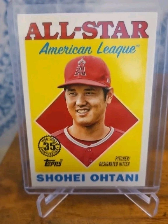 Shohei Ohtani trading card