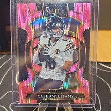 Panini 2025 Select Caleb Williams Concourse #73 Chicago Bears Pink Prizm
