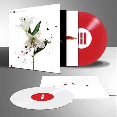 THE CULT Hidden City - 2LP / Red & White Vinyl (2025)