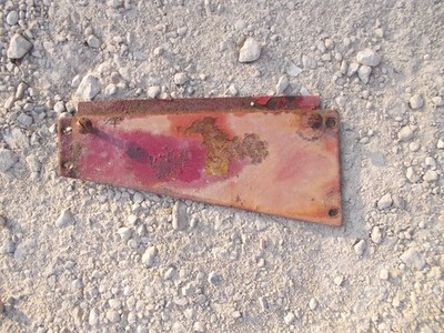 Farmall Cub RC IHC tractor ORIGINAL radiator side cover panel IH *^