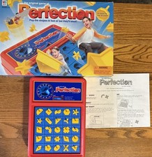 2003 Perfection Board Game by Hasbro Milton Bradley - 100 Complete FREE SHIP 