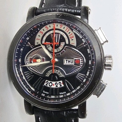 Tourneau Gotham Avantgarde Swiss Made Automatic Chronograph  display picture 2