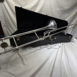 Getzen Eterna Silver Trombone. (serial#: 1059 1318)