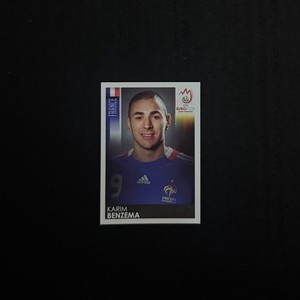 KARIM BENZEMA-FRANCE-PANINI-UEFA EURO-AUSTRIA SWITZERLAND 2008-N.354-NEW