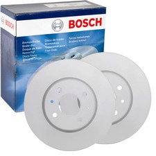 2X BOSCH BREMSSCHEIBEN Ø257,2mm VORNE PASSEND FÜR ALFA ROMEO 145 146 155 MITO